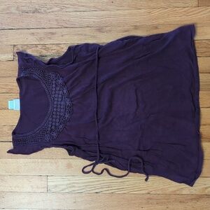 Motherhood Maternity Purple Top